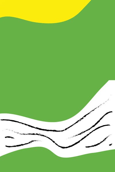 Pixy Paper: Green Lines Neon Funk by Pixy Paper