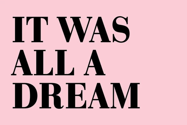 Rap & Hip-Hop: It Was All A Dream Neon Funk by Pixy Paper