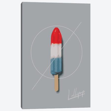 Lollipop Canvas Print #PXY580} by Pixy Paper Art Print