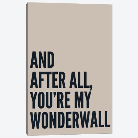 Wonderwall Stone Canvas Print #PXY670} by Pixy Paper Canvas Print