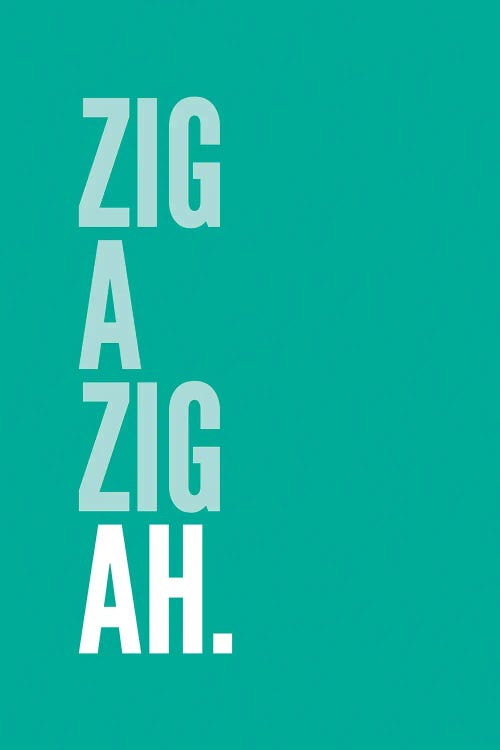 Zig A Zig Ah Teal