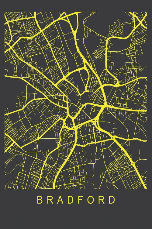 Bradford Map Neon