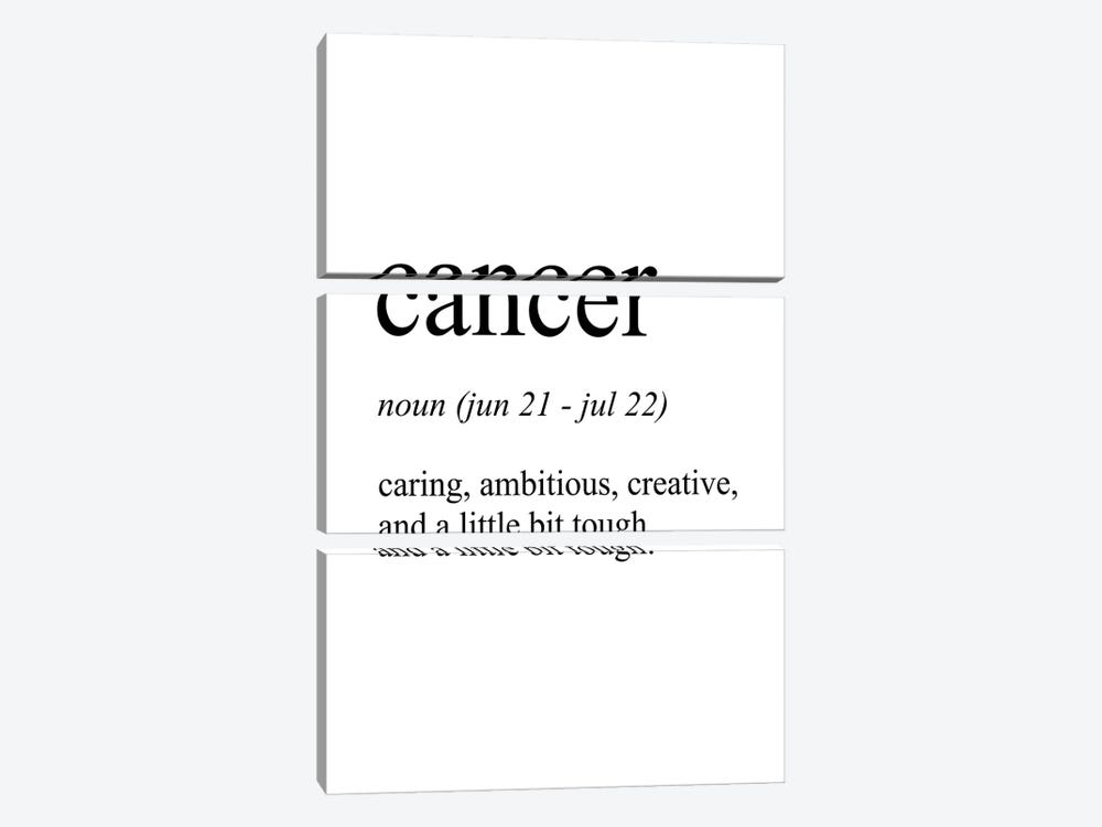 Cancer by Pixy Paper 3-piece Canvas Art