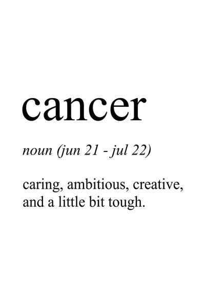 Cancer: Cancer by Pixy Paper