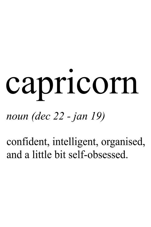 Capricorn by Pixy Paper wall art