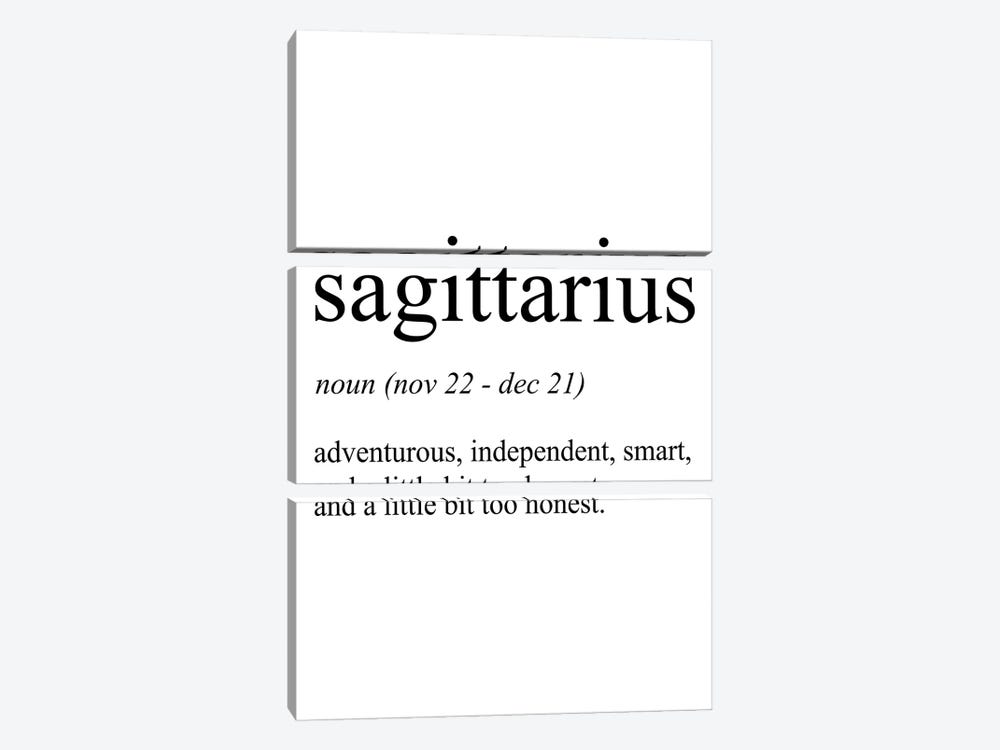 Sagittarius by Pixy Paper 3-piece Canvas Print