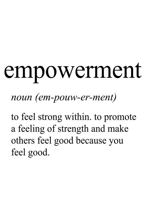 Empowerment by Pixy Paper wall art