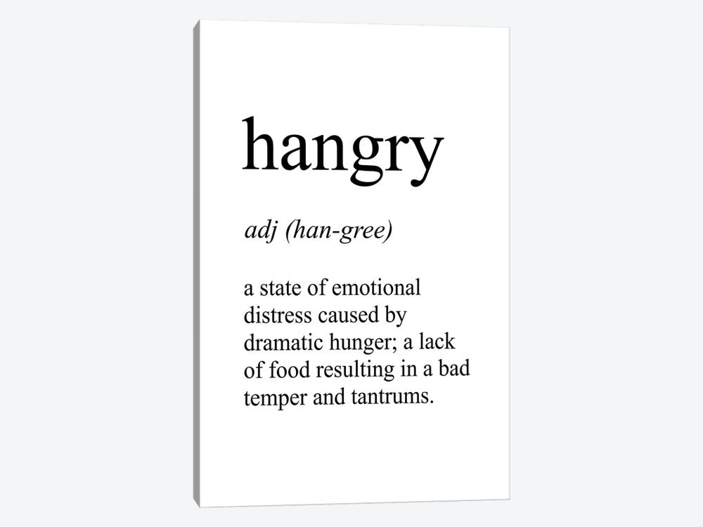Hangry by Pixy Paper 1-piece Canvas Artwork
