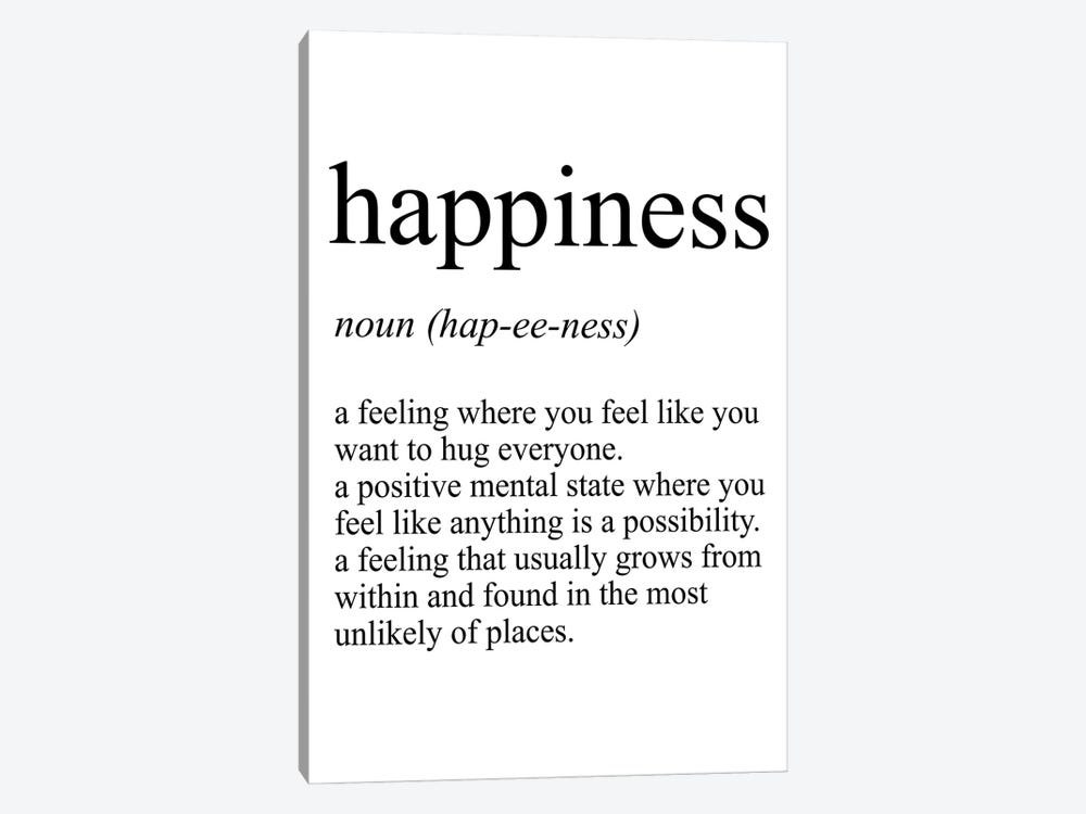 Happiness by Pixy Paper 1-piece Canvas Art Print