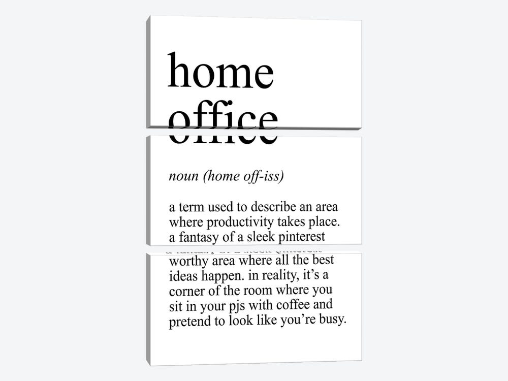 Home Office by Pixy Paper 3-piece Canvas Art