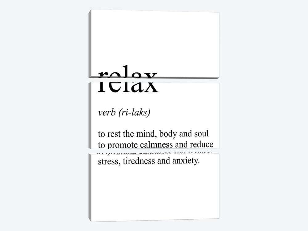 Relax by Pixy Paper 3-piece Art Print