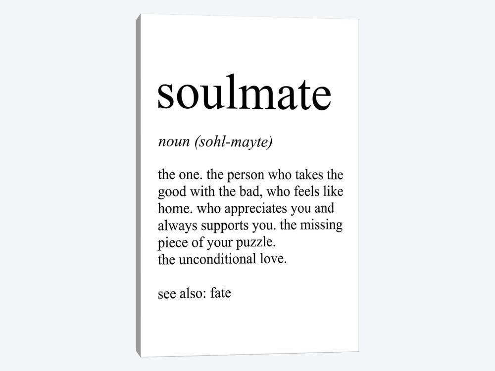 Soulmate by Pixy Paper 1-piece Canvas Wall Art