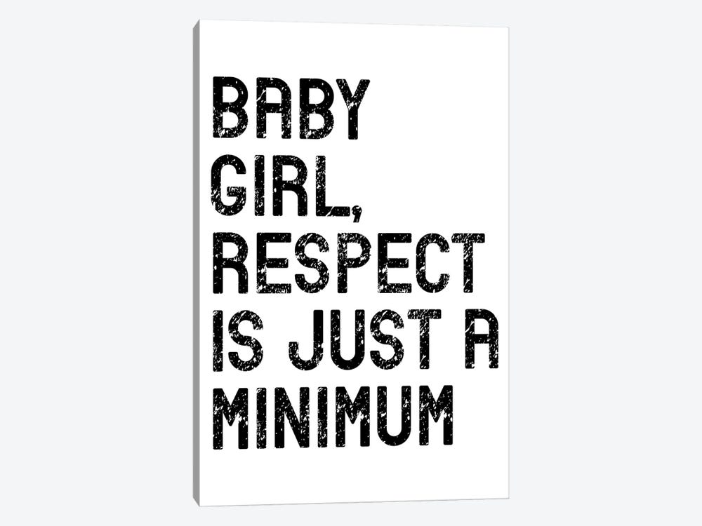 Baby Girl by Pixy Paper 1-piece Canvas Artwork