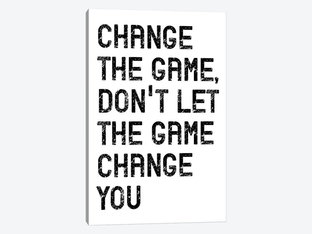 Change The Game by Pixy Paper 1-piece Canvas Art Print