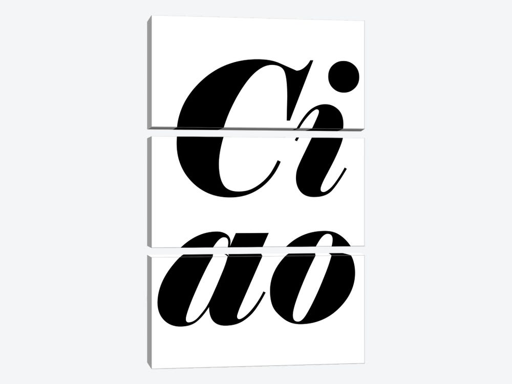 Ciao by Pixy Paper 3-piece Art Print