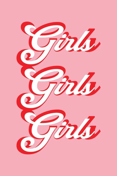 Girls Girls Girls by Pixy Paper multi panel art