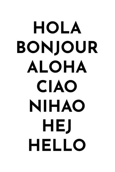Pixy Paper: Words For Hello by Pixy Paper