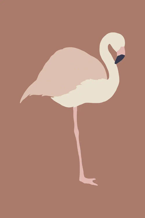 Autumn Flamingo