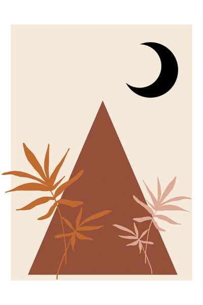 Autumn Maple by Pixy Paper framed canvas print