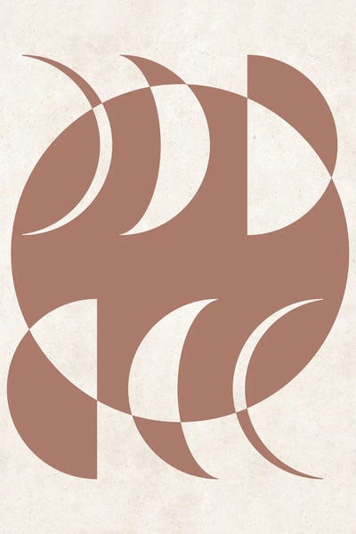 Autumn Moon Phases by Pixy Paper canvas print