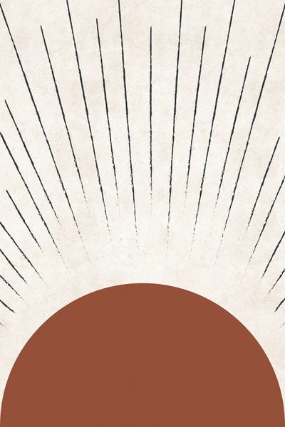 Autumn Sasha Sun by Pixy Paper canvas print