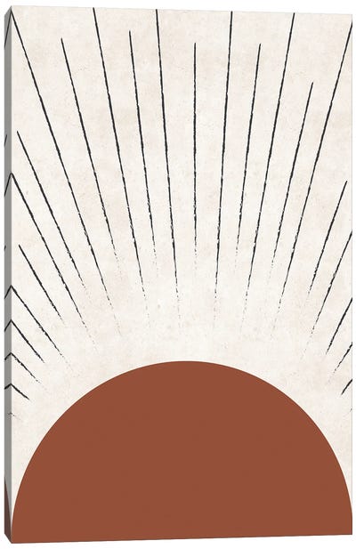 Autumn Sasha Sun Canvas Art Print - Pixy Paper
