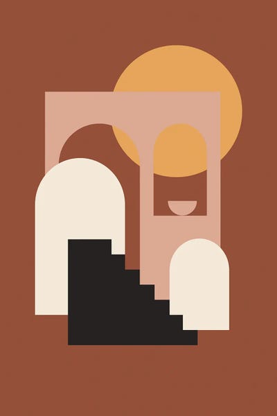 Autumn Sienna by Pixy Paper canvas print