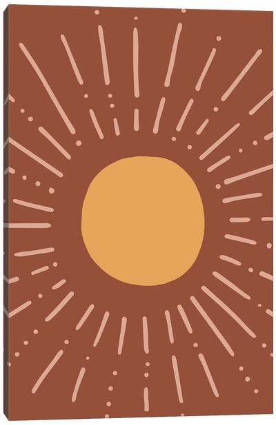 Autumn Sun Canvas Art Print - Pixy Paper