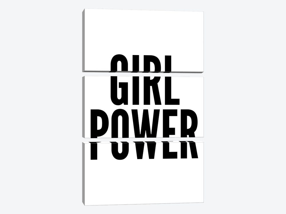Girl Power by Pixy Paper 3-piece Canvas Print