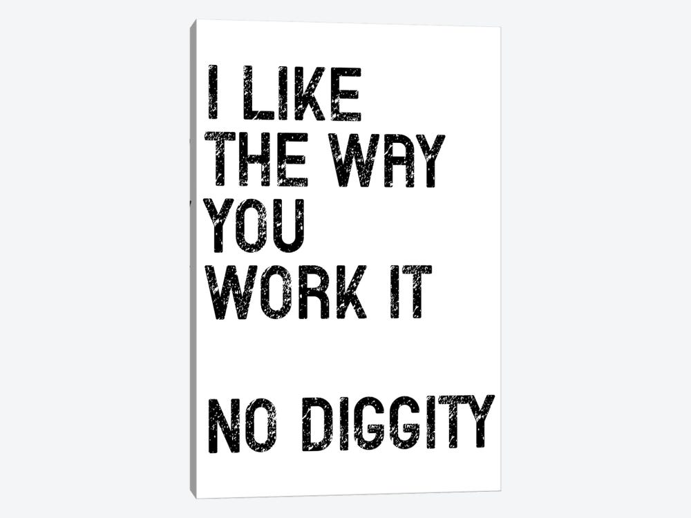 No Diggity by Pixy Paper 1-piece Canvas Wall Art