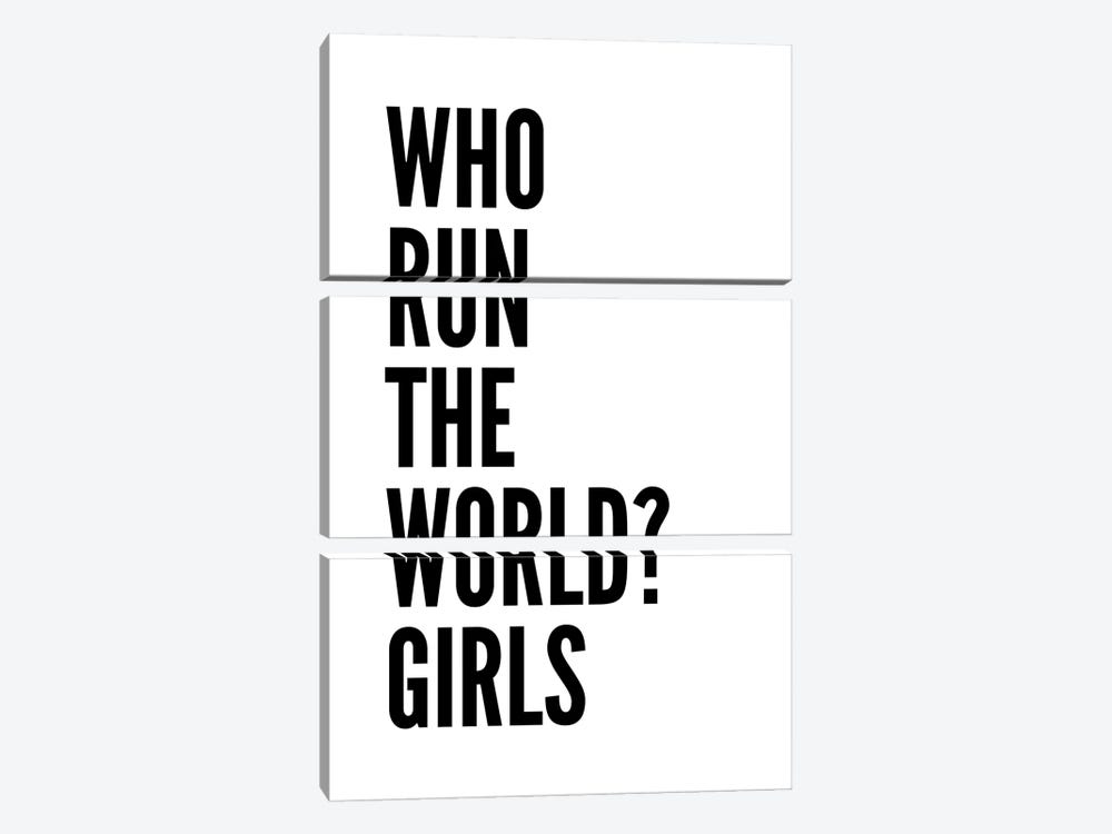 Who Run The World by Pixy Paper 3-piece Art Print