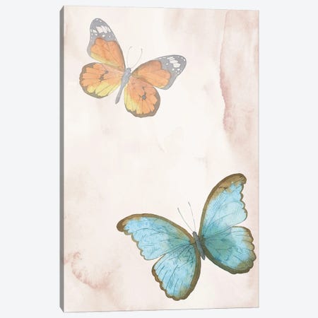 Butterflies Exotic Canvas Print #PXY939} by Pixy Paper Canvas Art