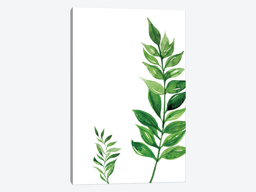 Side Leaf Exotic by Pixy Paper 1-piece Art Print