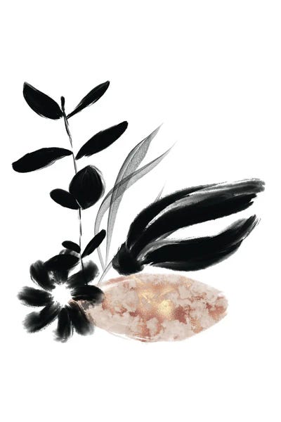 Delicate Floral III by Pixy Paper art print