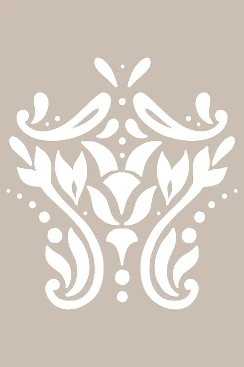 Inspired Beige Pattern Boho