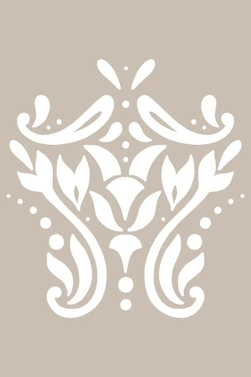 Inspired Beige Pattern Boho