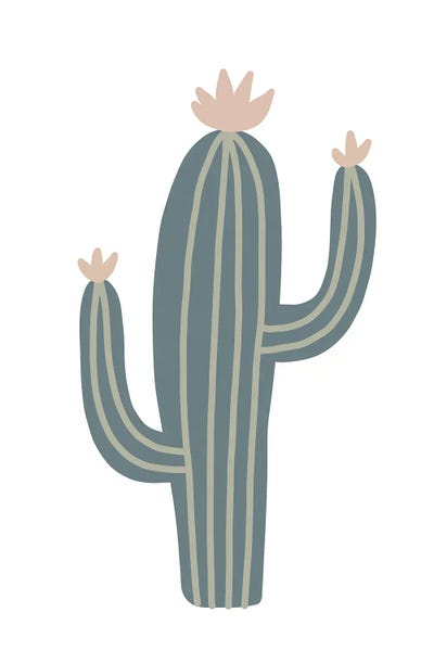 Pixy Paper: Inspired Natural Cactus Boho by Pixy Paper
