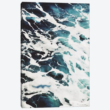 Blue Sea Canvas Print #PXY97} by Pixy Paper Canvas Art