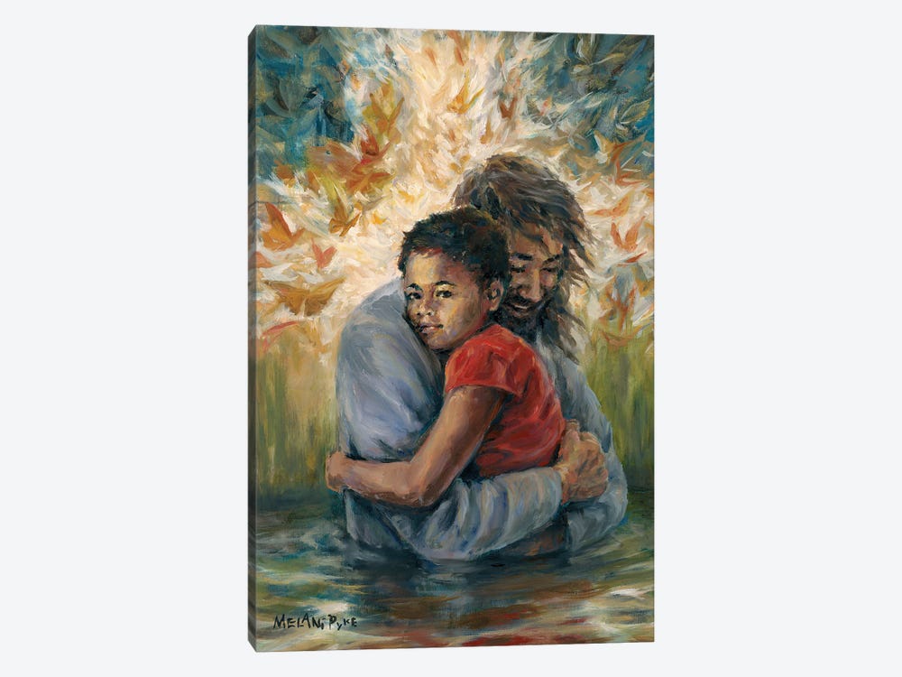 Embracing Forgiveness by Melani Pyke 1-piece Canvas Art