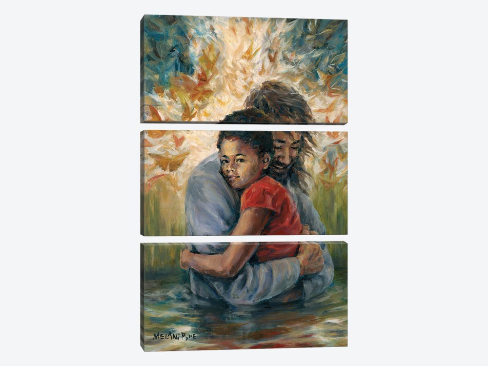 Embracing Forgiveness by Melani Pyke 3-piece Canvas Wall Art