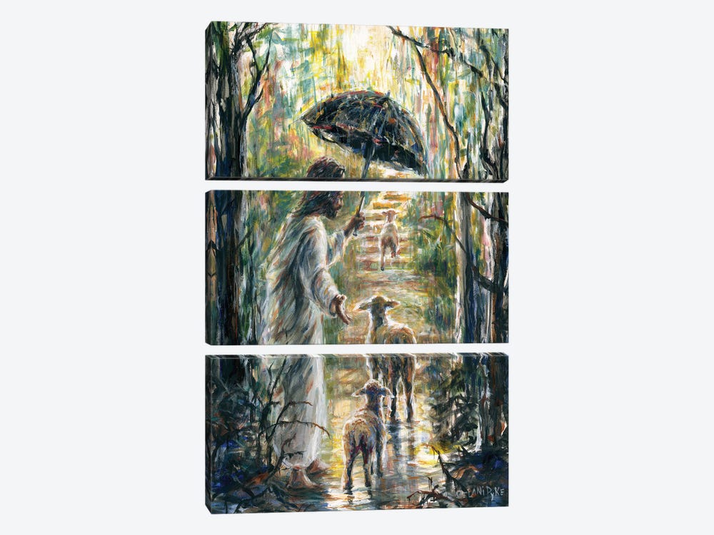 Into The Clearing 3-piece Canvas Artwork