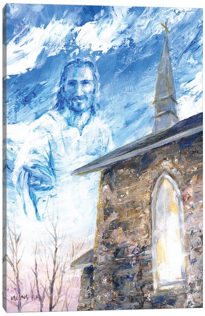 Beyond Religion Canvas Art Print - Jesus Christ