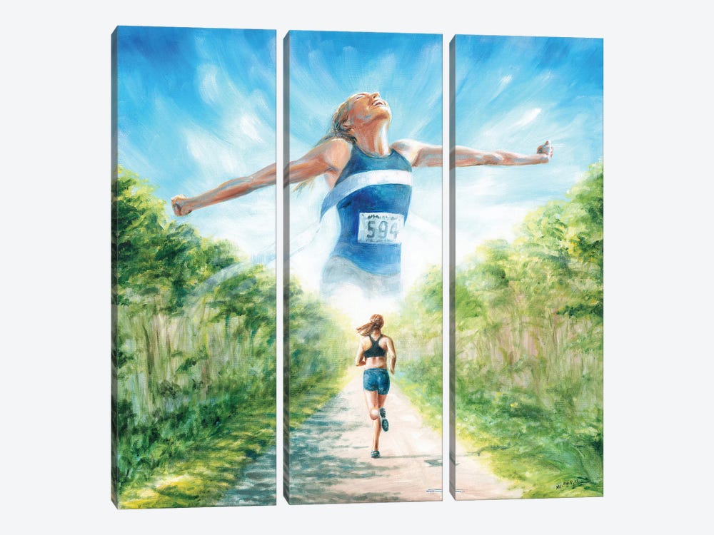 Keep The Goal In Mind by Melani Pyke 3-piece Canvas Art