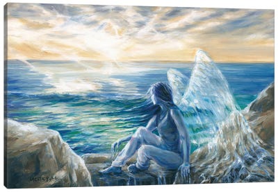 Water Wings Canvas Art Print - Melani Pyke