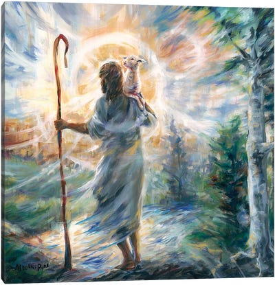 My Shepherd Canvas Art Print - Jesus Christ