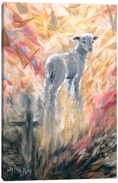 Lamb Of God Canvas Art Print - Melani Pyke