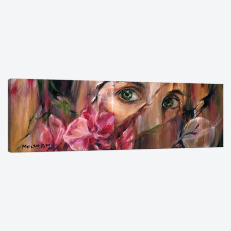 Orchids View Canvas Print #PYE131} by Melani Pyke Art Print