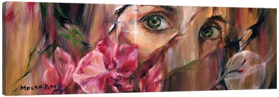 Orchids View Canvas Art Print - Melani Pyke