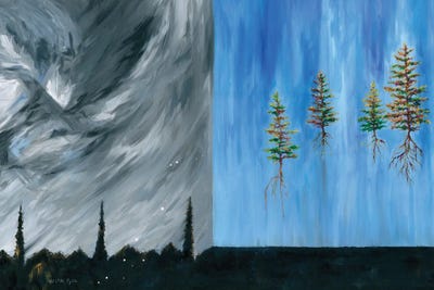 Asystole by Melani Pyke art print