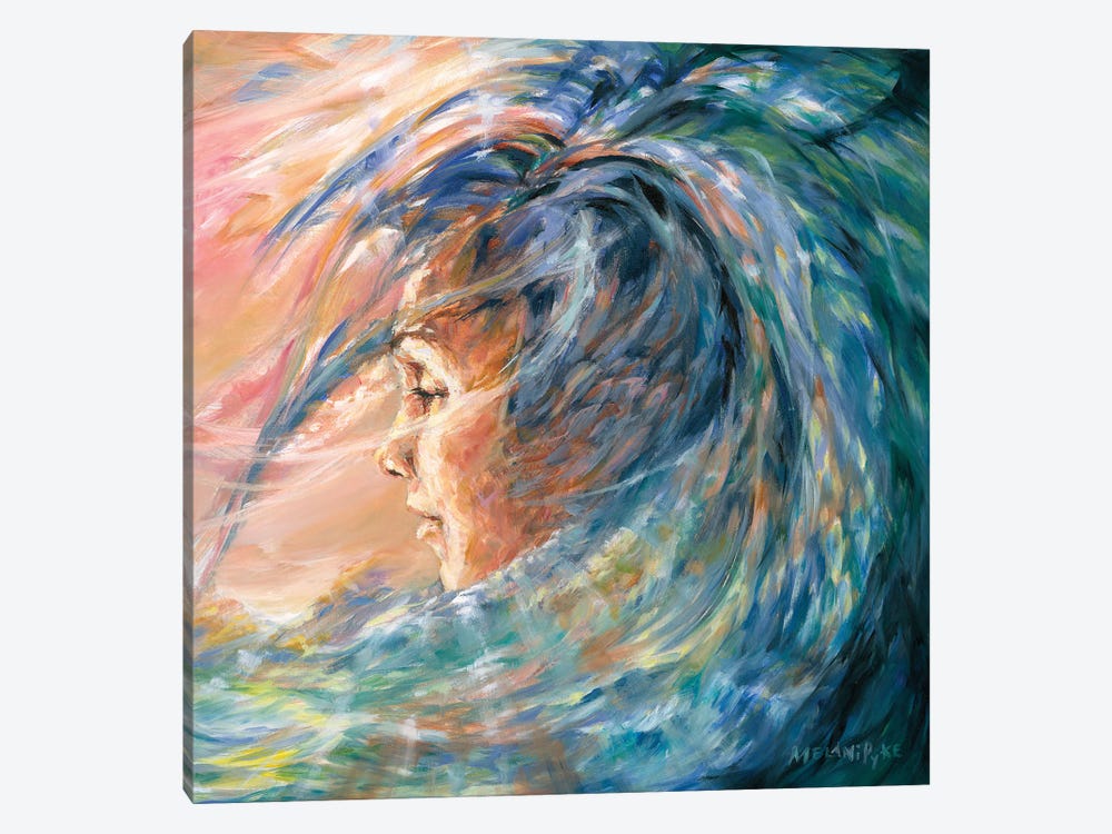 Living Waves by Melani Pyke 1-piece Canvas Print